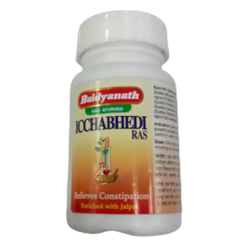 Baidyanath Jhansi Ichhabhedi Ras (Jaypal Yukta), 10 g-1.webp